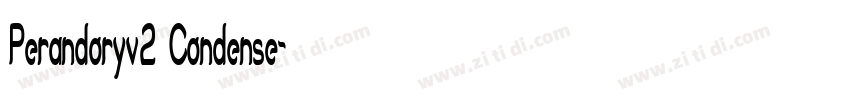 Perandoryv2 Condense字体转换